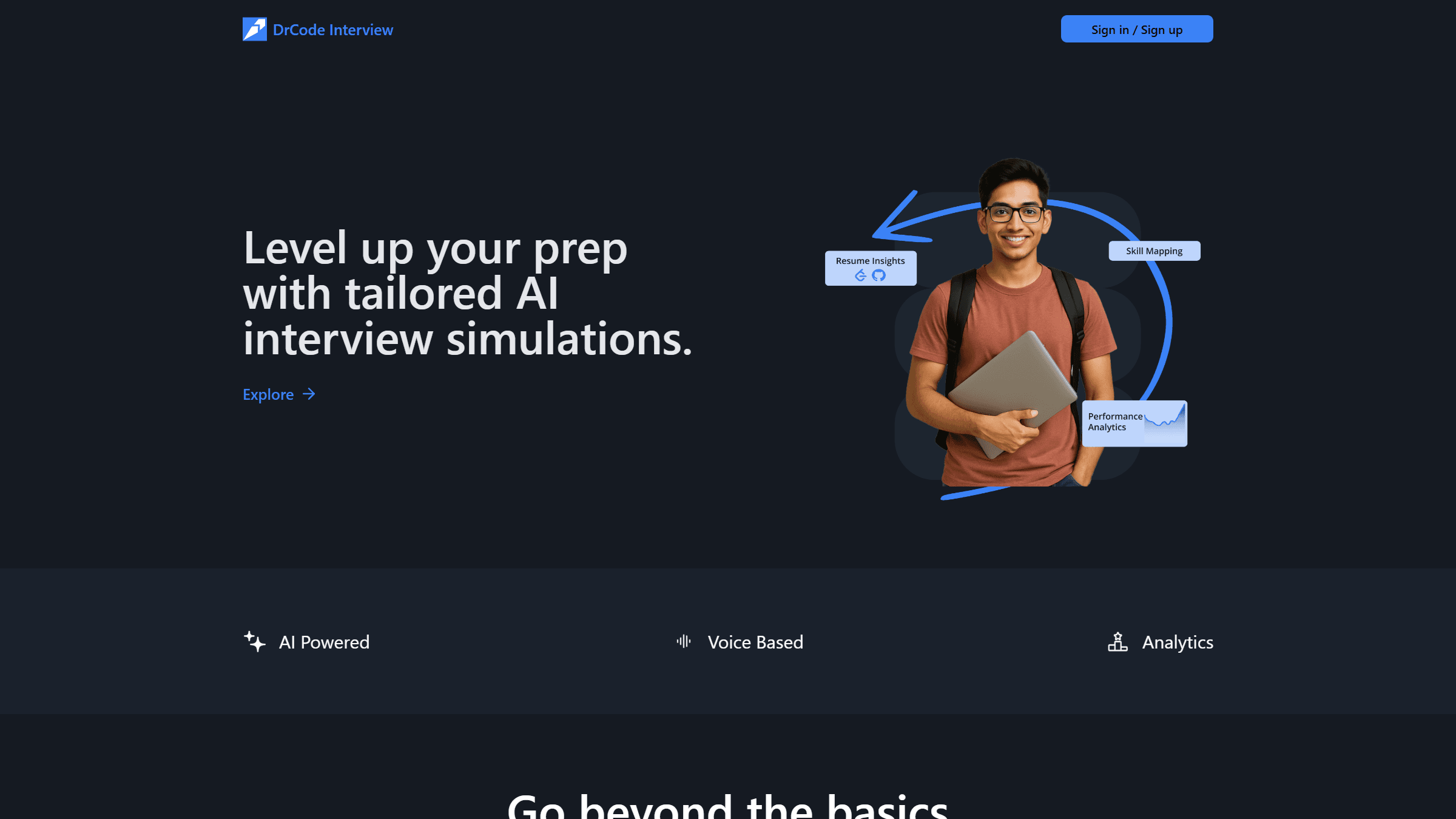 DrCode Interview product preview